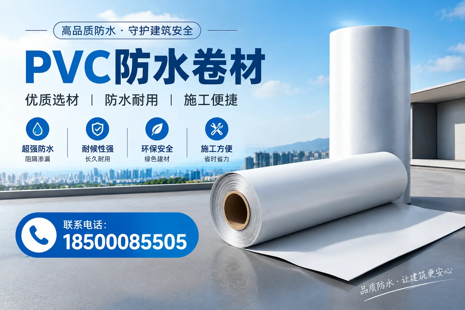 如何评估PVC防水卷材的性价比?赣州消费者必读